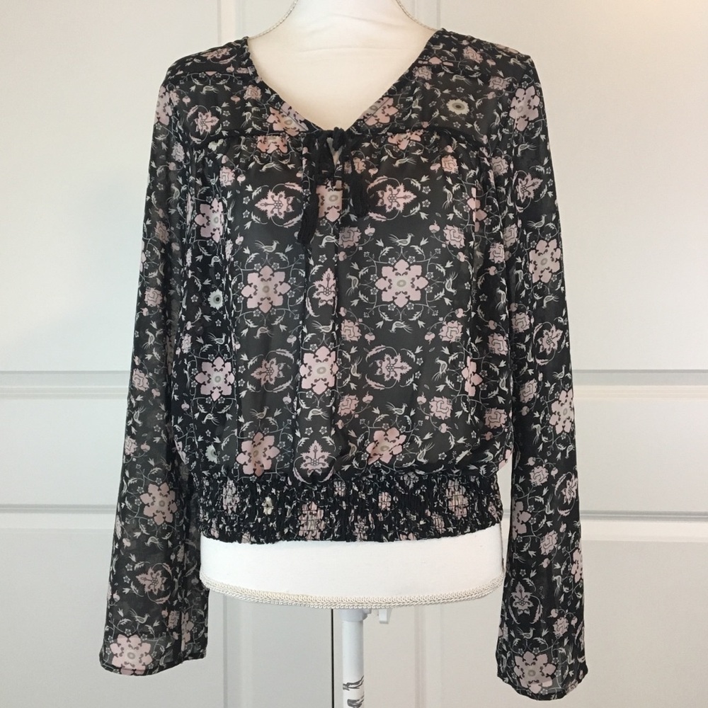 Cinched Bottom Blouse